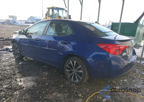 2019 Toyota Corolla Se from USA, damaged, VIN 2T1BURHE3KC218766